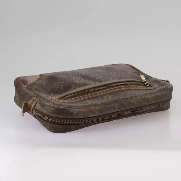 LOUIS VUITTON Monogram Marly Dragonne GM Clutch Bag - Picture 8 of 16